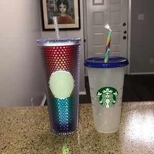 Starbucks Pride tumbler and reusable cup